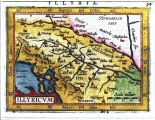 ORTELIUS, ABRAHAM: MAP OF ILLYRICUM
